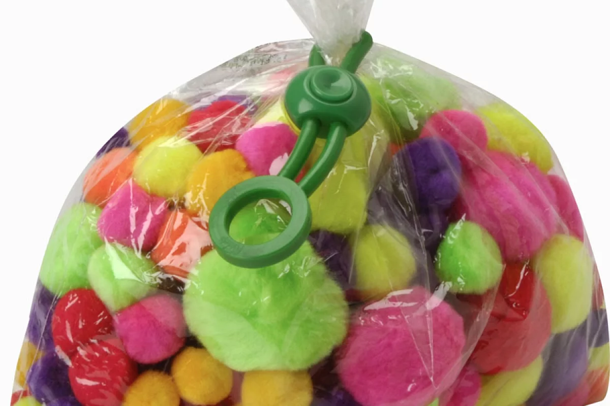 Pull Ties are a new invention that offer a simple method of securely closing plastic bags (Photo: Pull Ties)