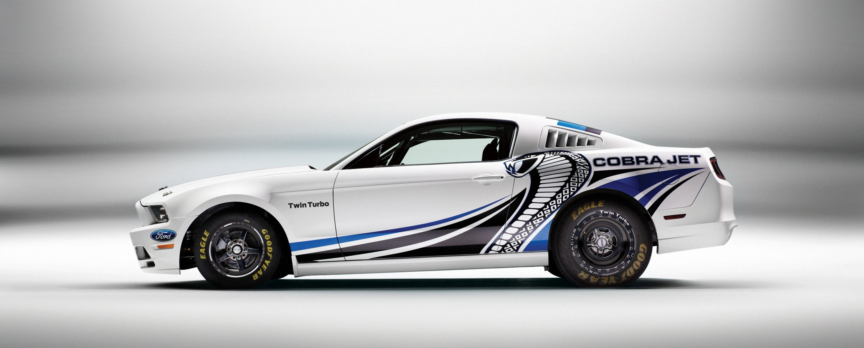 Mustang Cobra Jet Twin-Turbo Concept in white