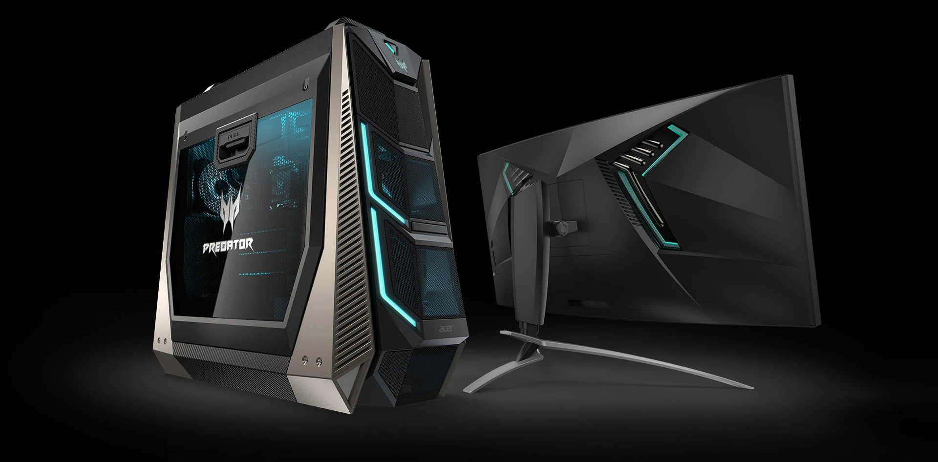 The new Predator Orion 9000 and 35-inch gaming monitor