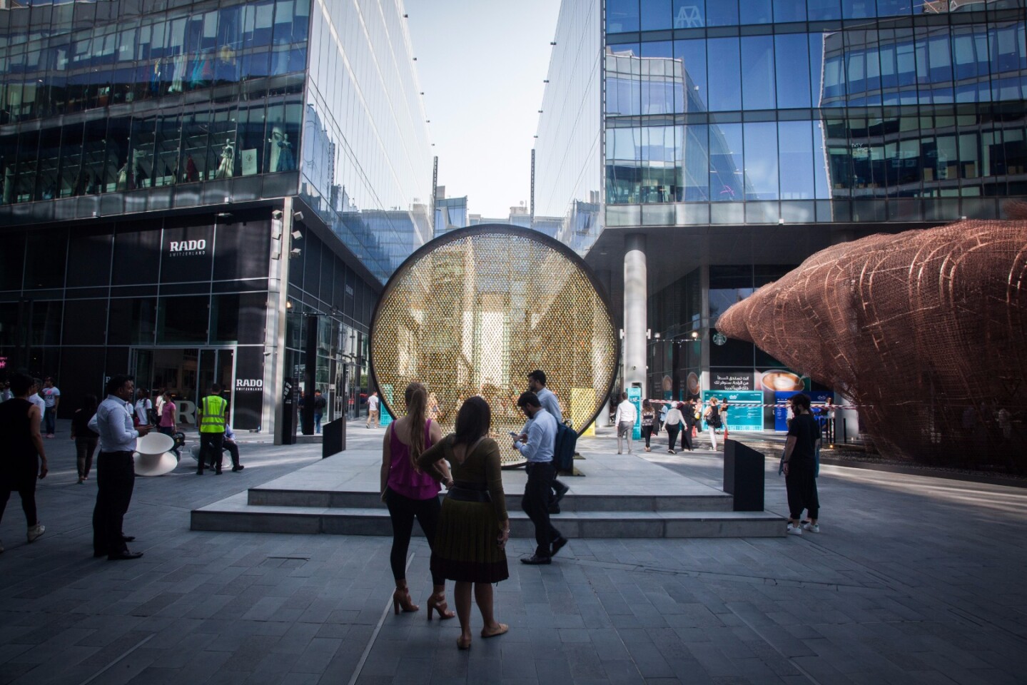 Dubai Design Week takes place in the city's design district, known as D3