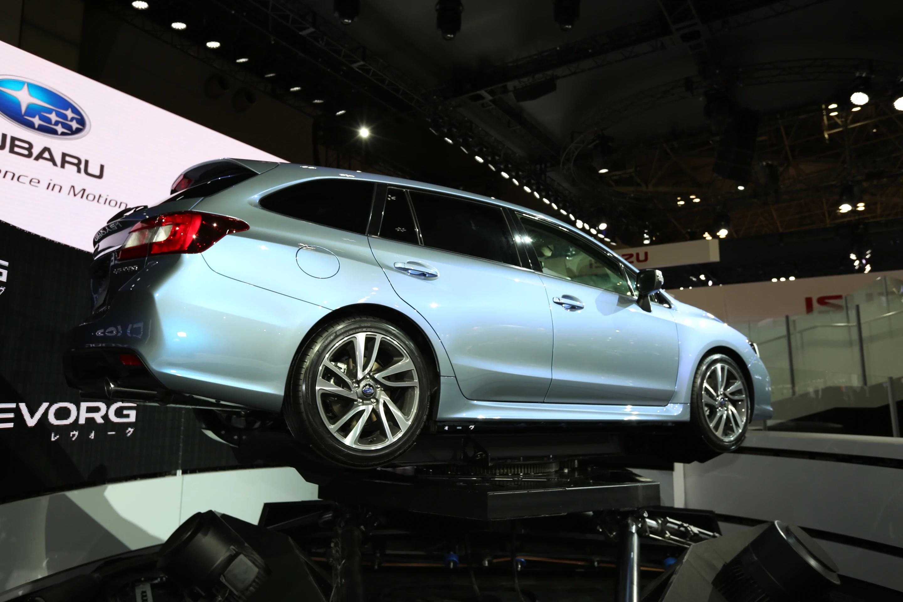 The Subaru Levorg has a 1.6 liter engine
