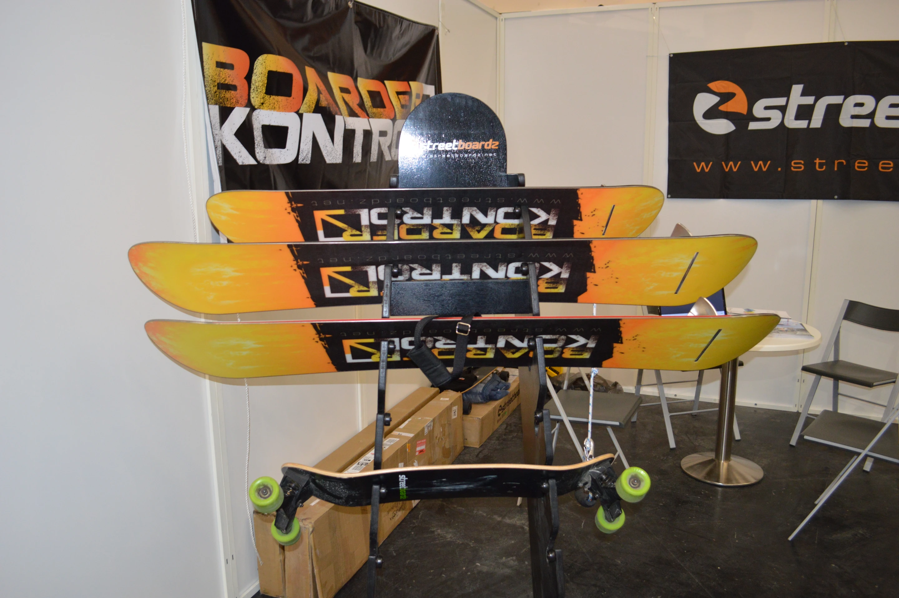 The Boarder Kontrol board comes in many different sizes