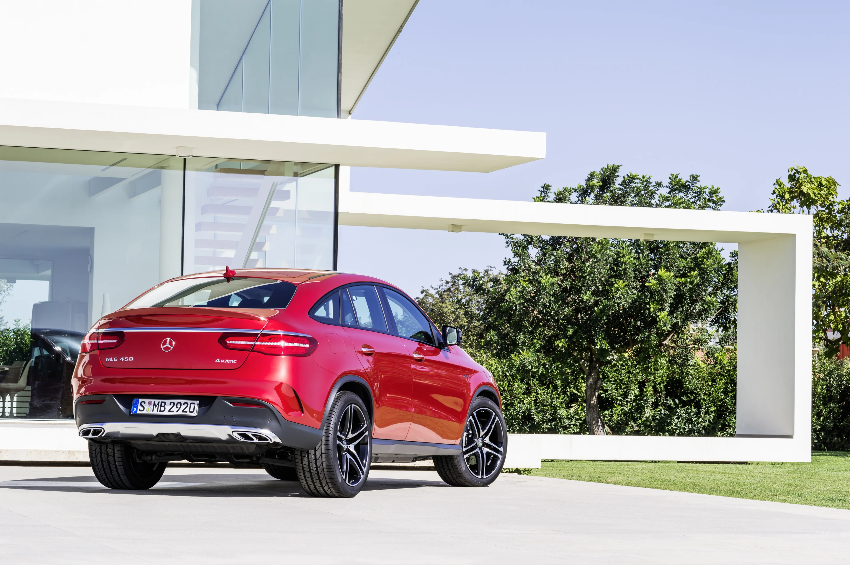 All GLE Coupes are fitted with a nine-speed gearbox