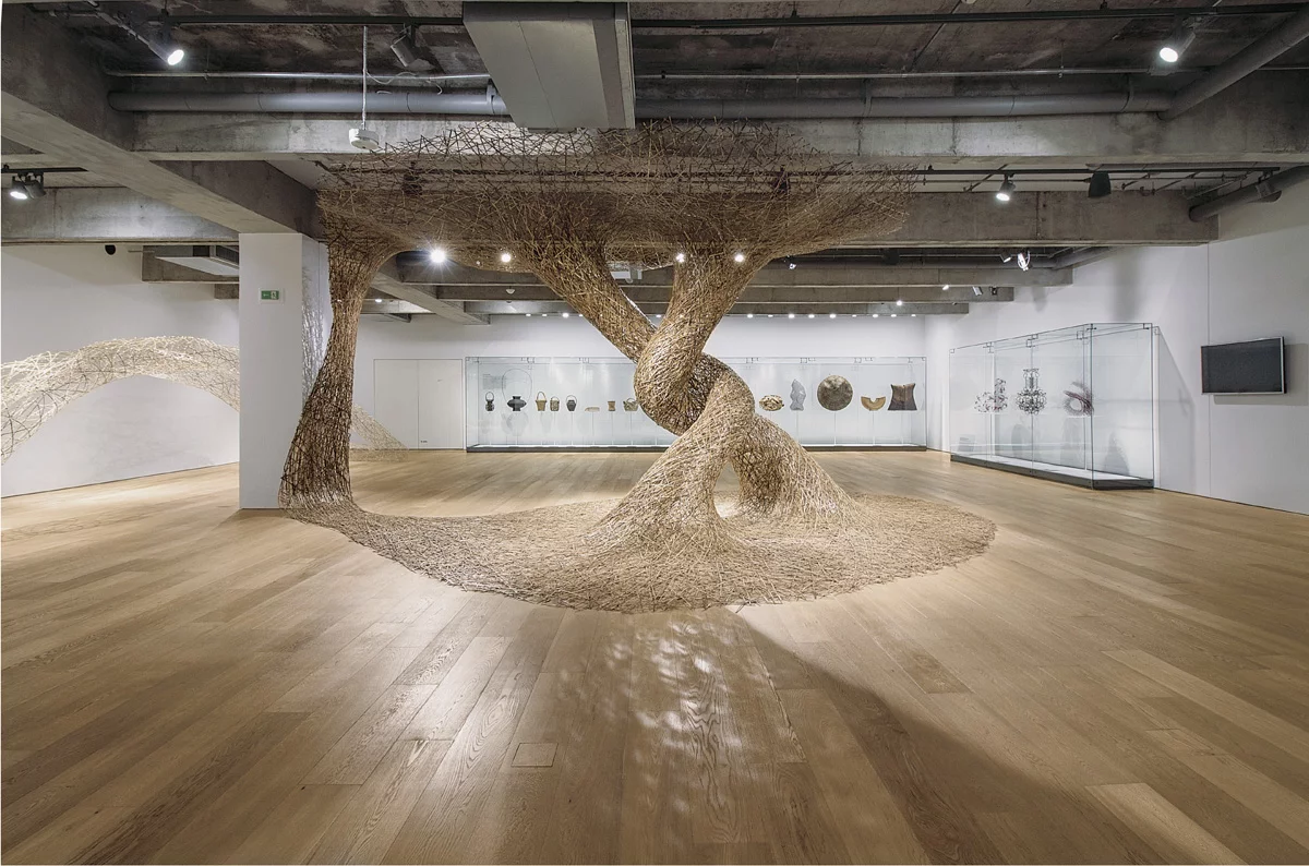 Inside the Japan House in São Paulo, by Kengo Kuma & Associates