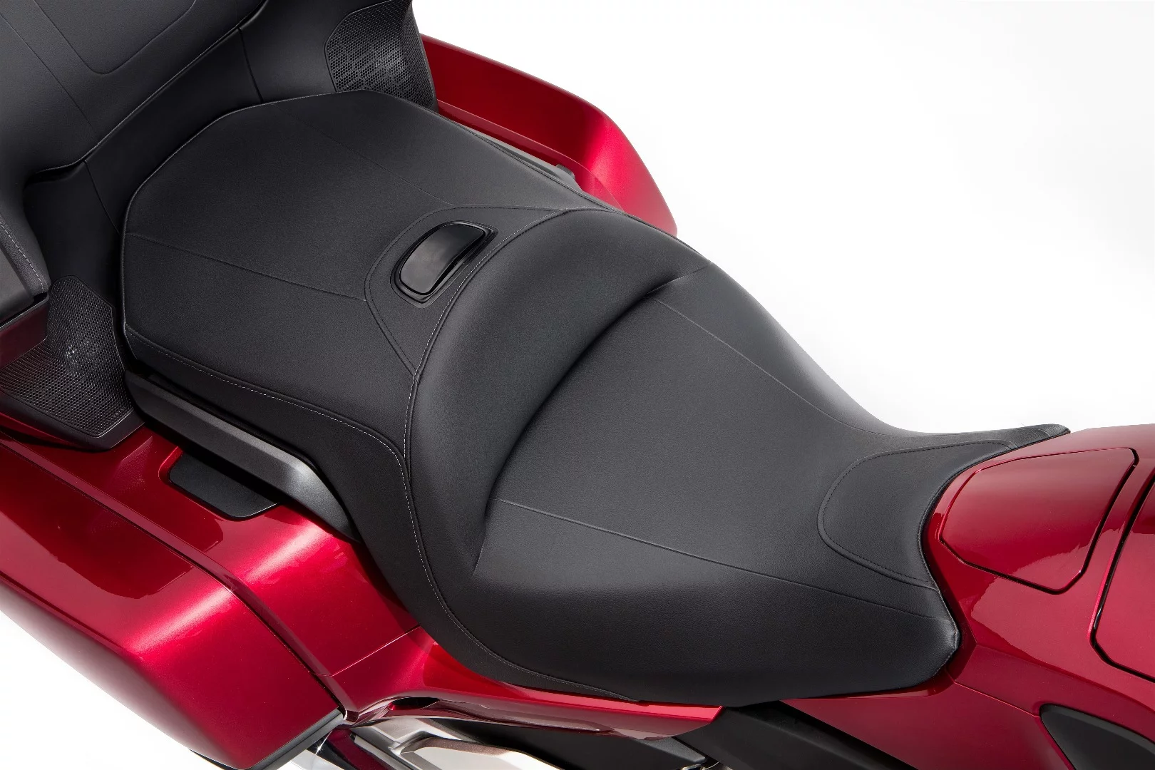 The standard seat of the 2018 Honda GL 1800 Goldwing