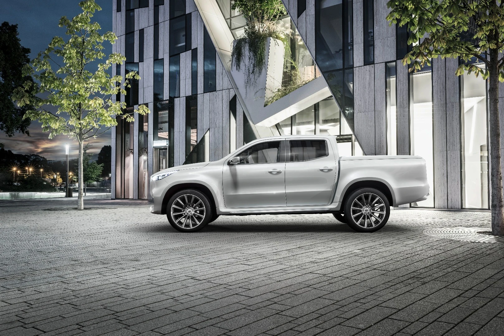 The X-Class has been designed to feel at home in the city
