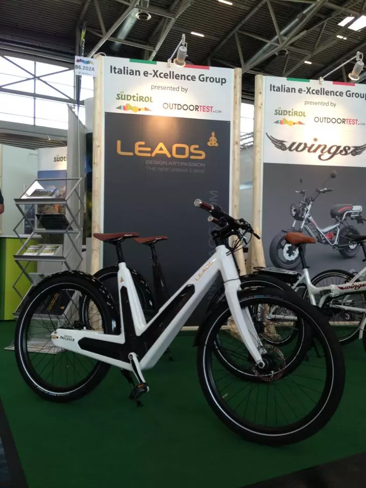 The Leaos e-bike at ISPO 2013