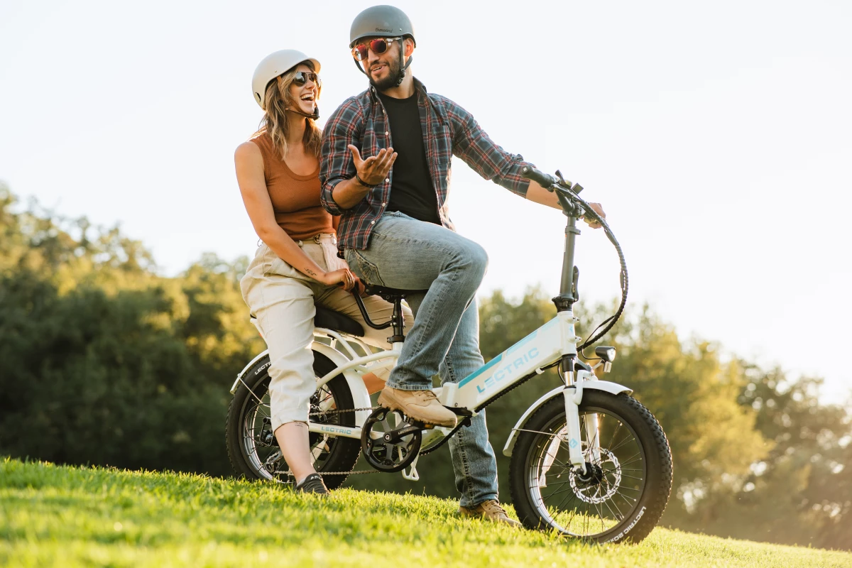 The XP 3.0 utility ebike has been designed to haul cargo or a passenger out back