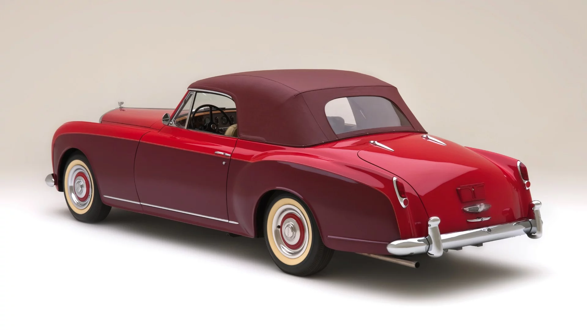 This 1956 Bentley S1 Continental Drophead Coupe by Park Ward is estimated to sell for between $900,000 and $1,200,000