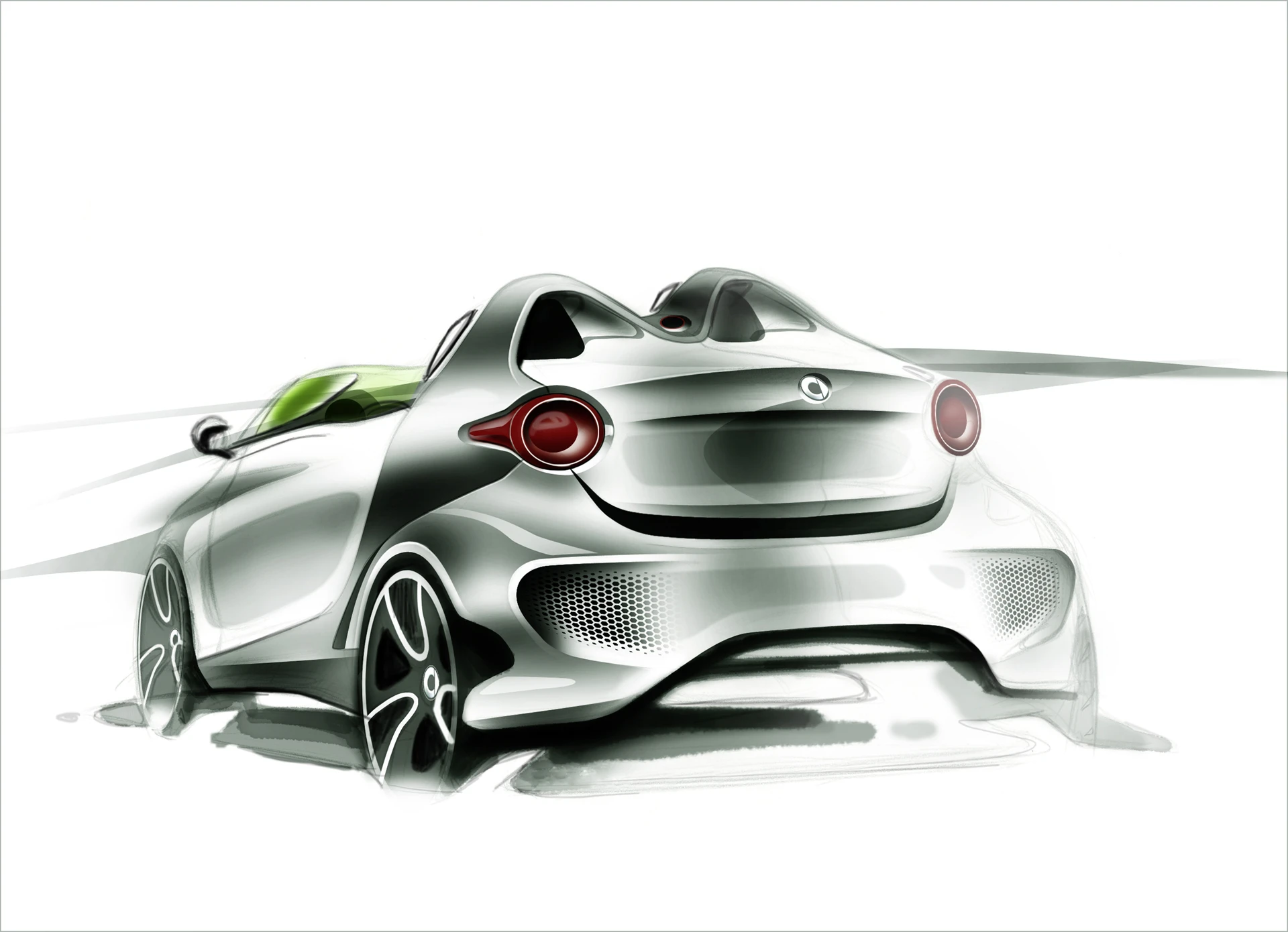 Original smart forspeed design sketch