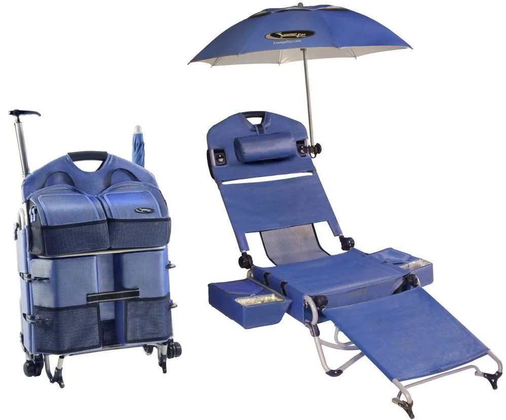 The LoungePac in both its open and closed states