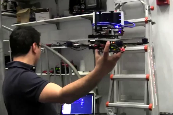 Google's Project Tango lets this simple quadrotor autonomously navigate its environment