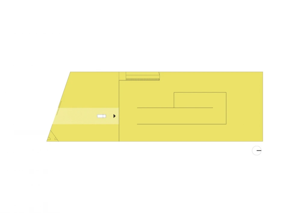 Architectural plan of the Autofamily House (Image: KWK Promes)