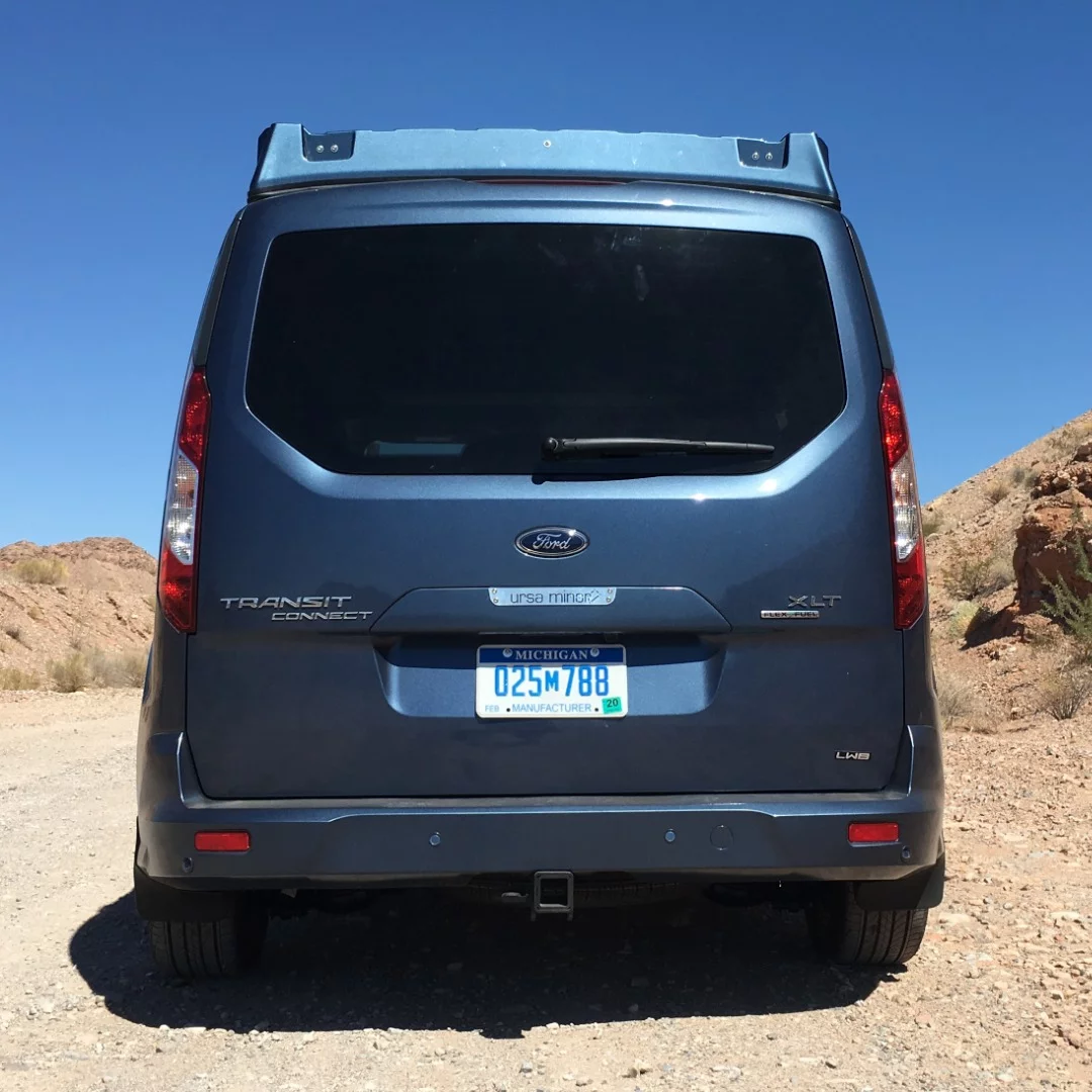 Ursa Minor does its work on the current-generation Ford Transit Connect Passenger Wagon with long wheelbase