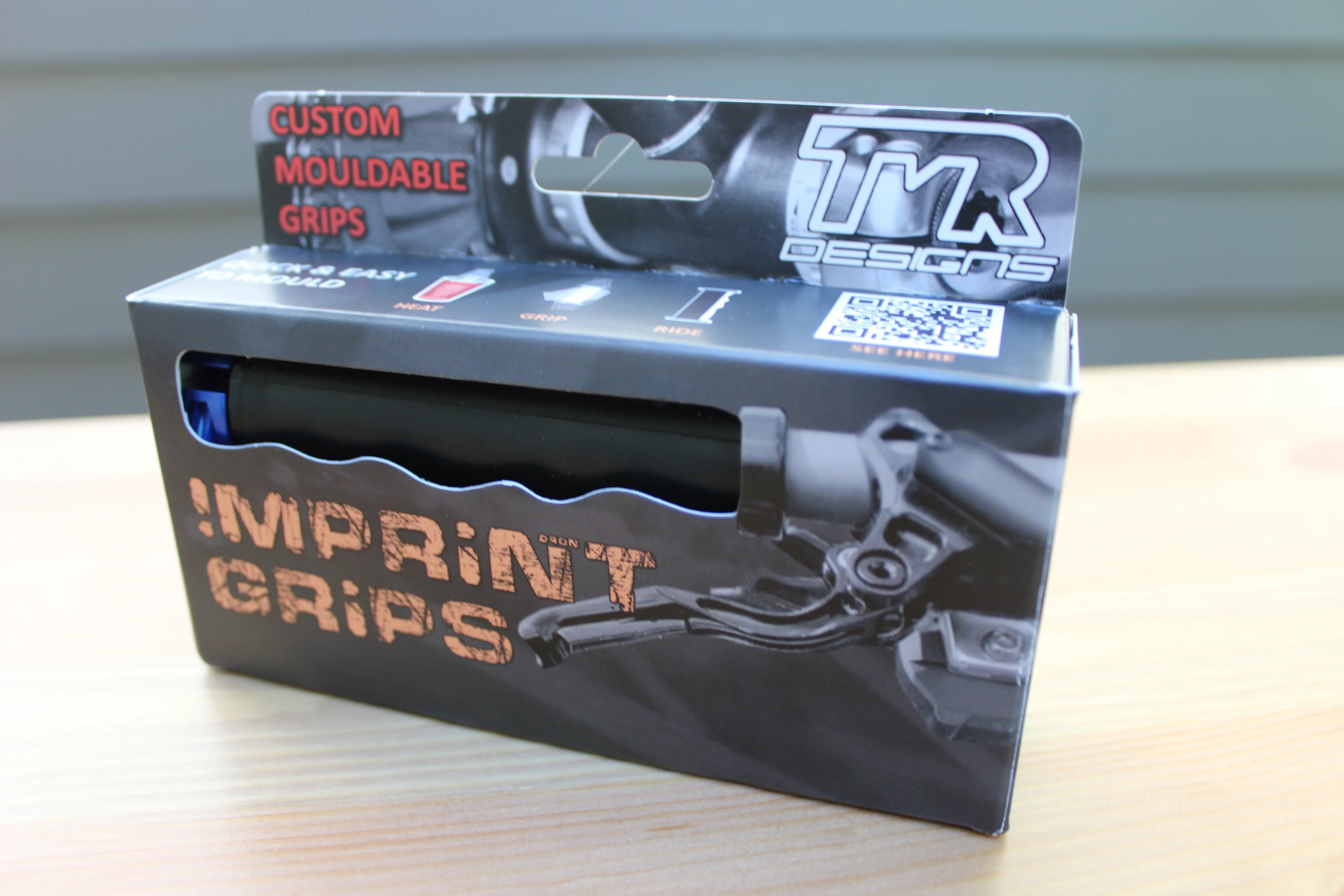 The Imprint Grips' packaging