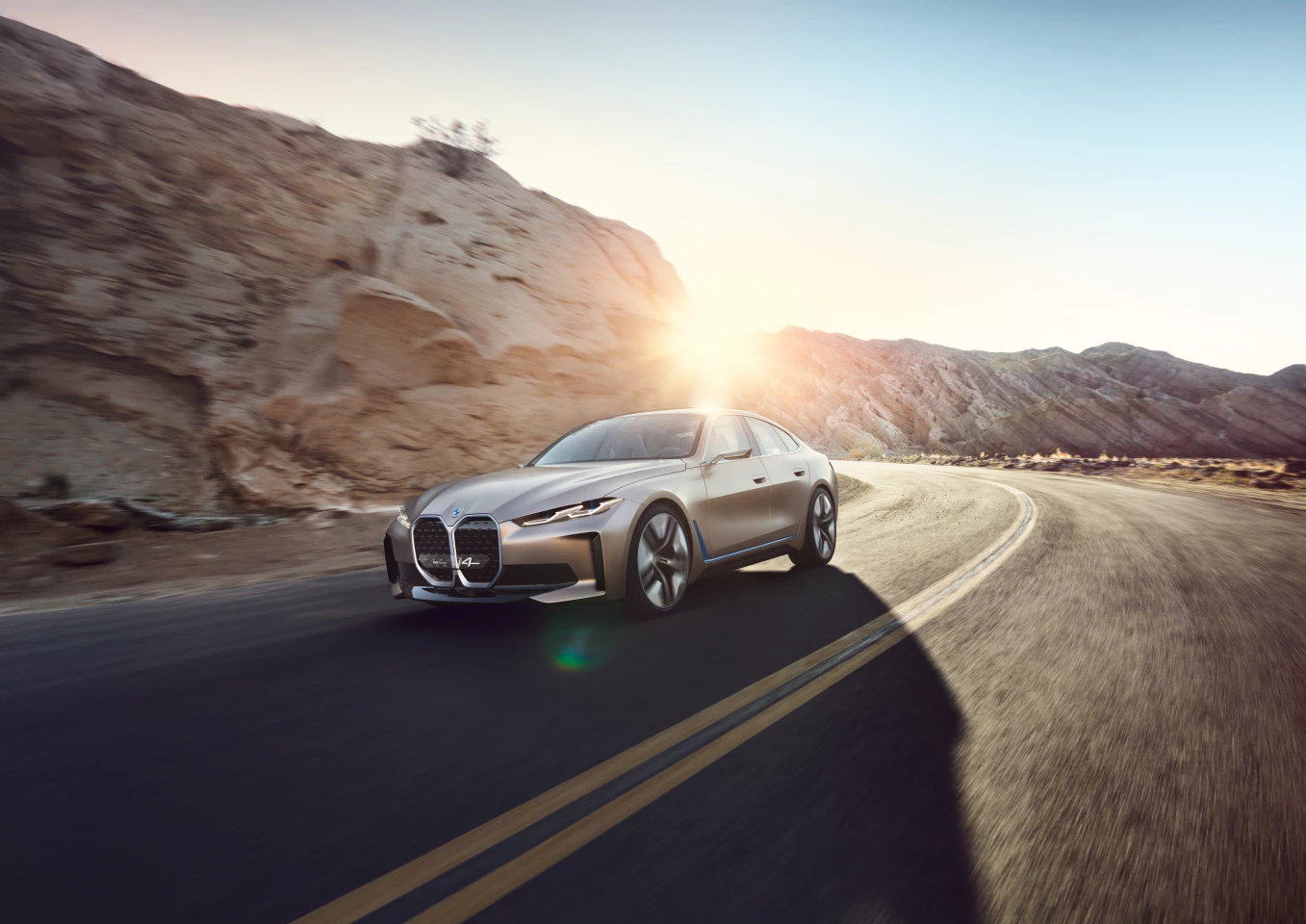 The production i4 will have a WLTP per charge range of around 370 miles