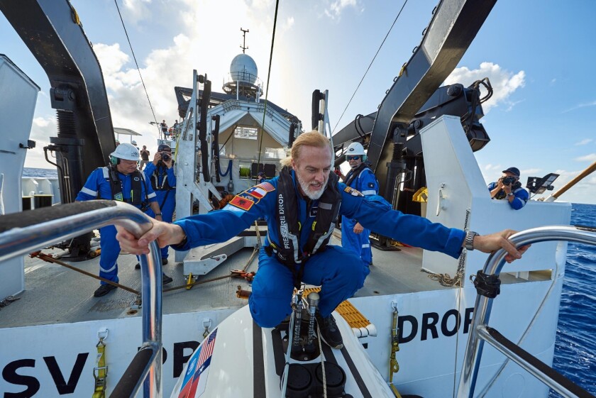 Texan adventurer Victor Vescovo has now been to the top of Everest, the bottom of the ocean, the North pole, the South pole, the Seven Summits and probably some other places too