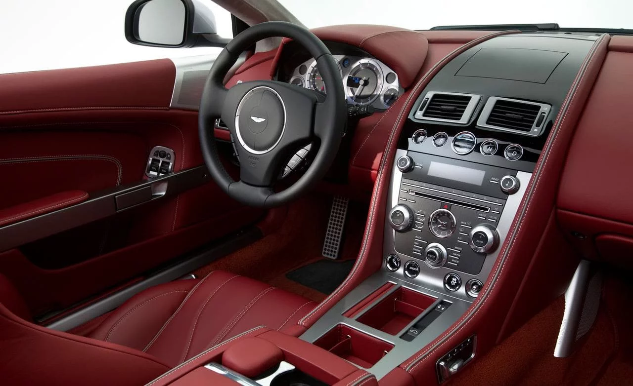The interior of the DB9 was one area which really needed to be updated