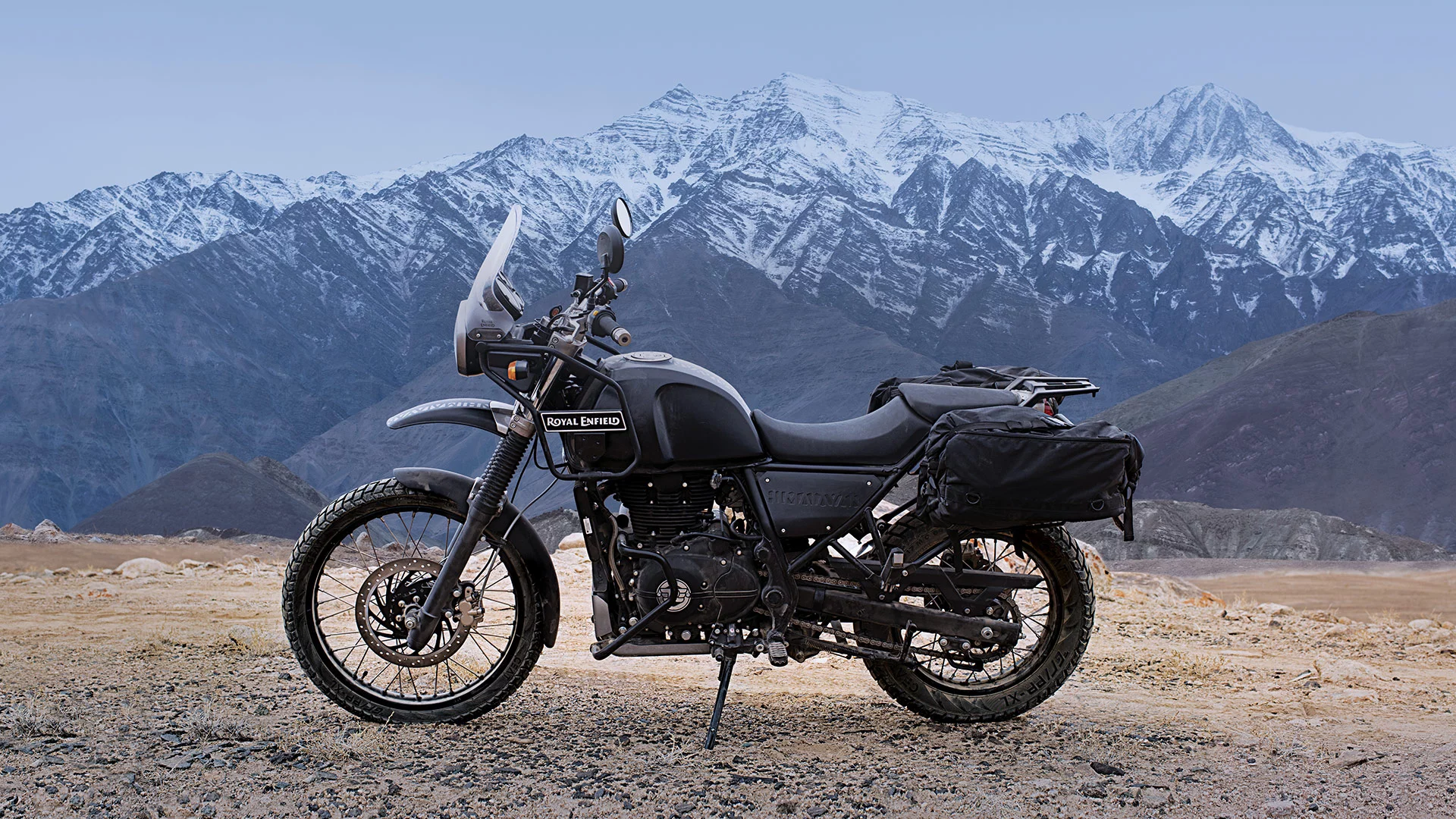 The Himalayan is Royal Enfield's first-ever purpose-built adventure bike