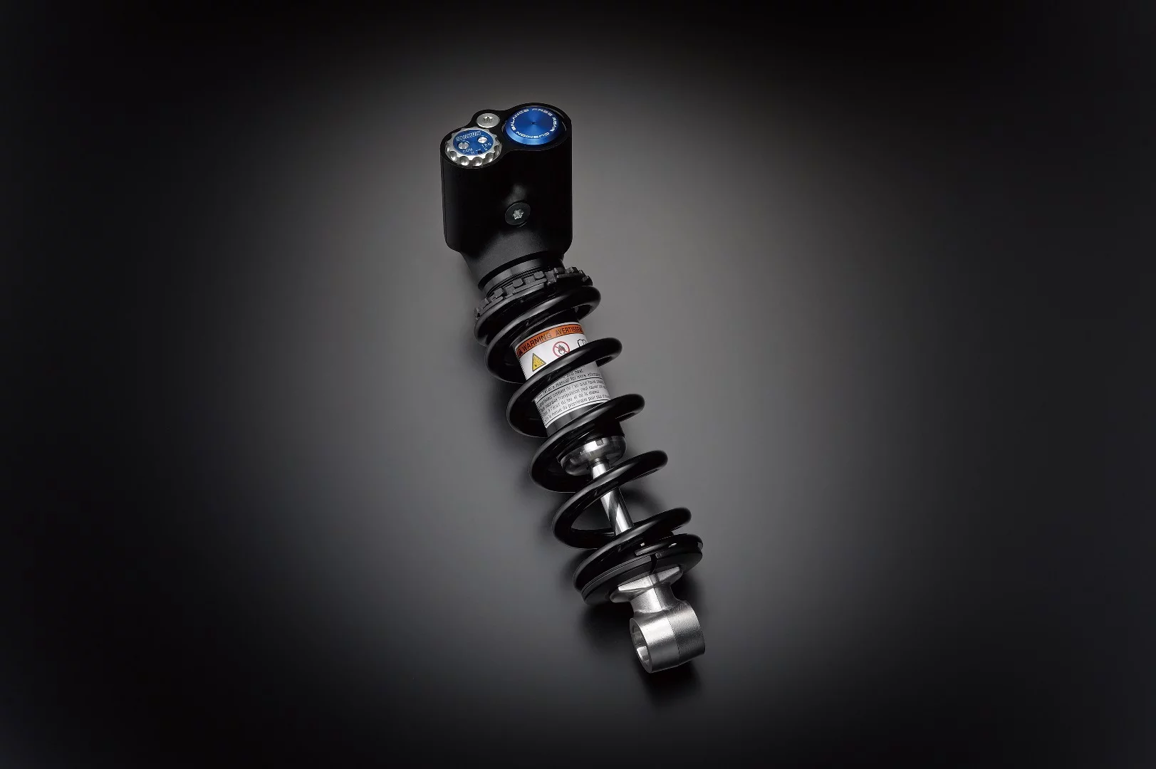 Buying the 2017 Suzuki GSX-R1000/R in black comes with accordingly painted suspensions