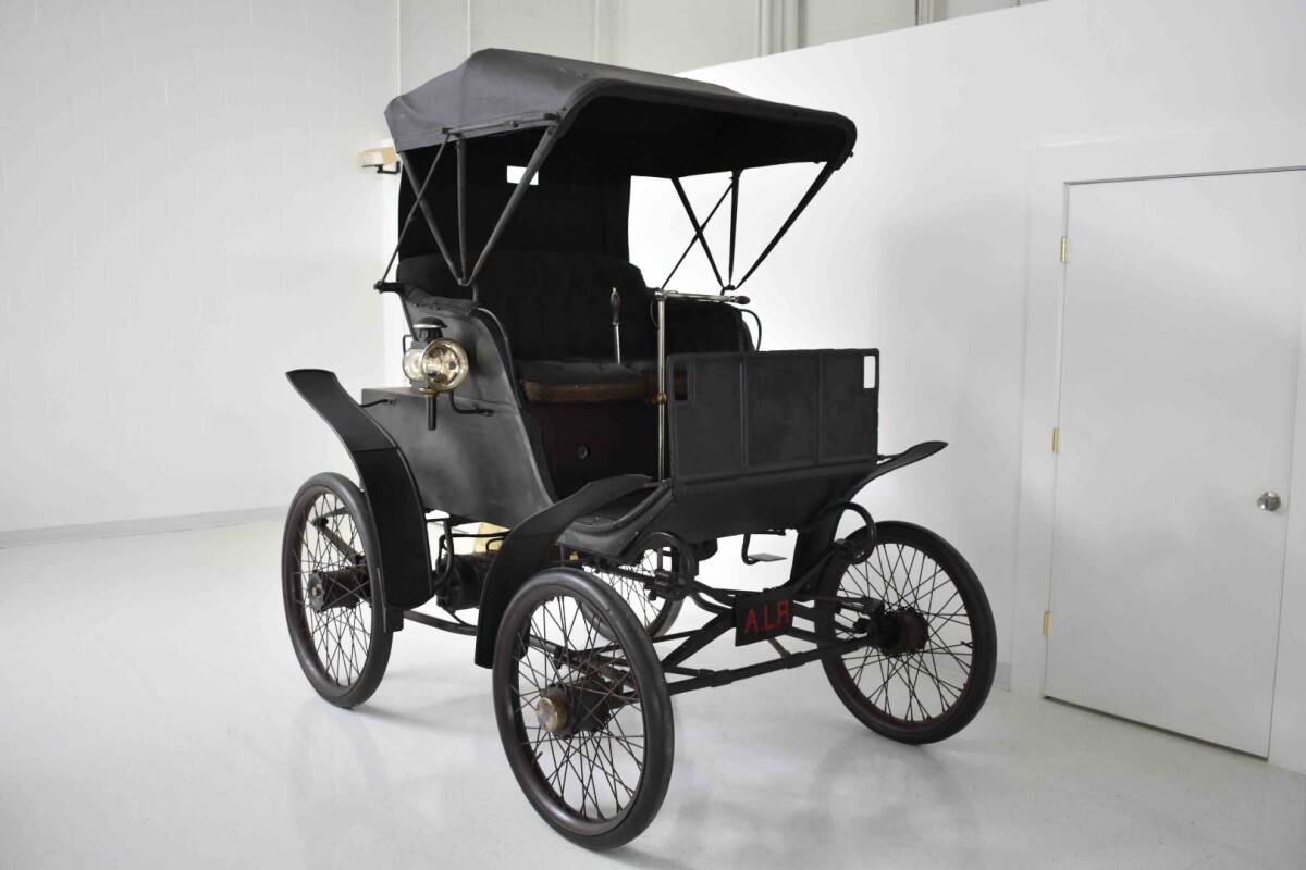 The original, unrestored, perfect-working-order 1898 Riker Electric