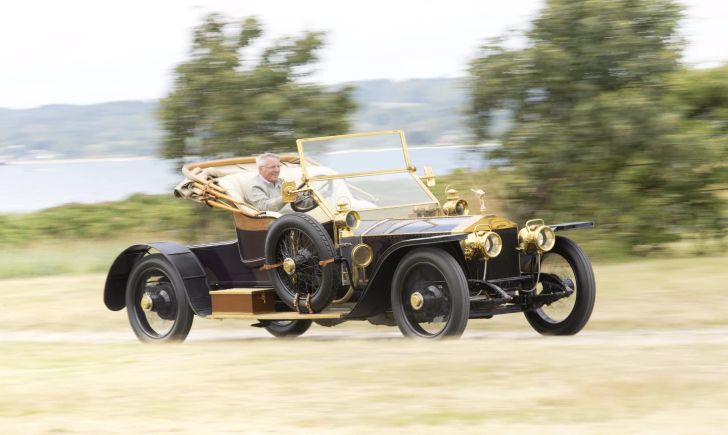 The ex-Richard Solove 1910 ROLLS-ROYCE 40/50 SILVER GHOST 'BALLOON CAR' sold for DKK 4,312,500