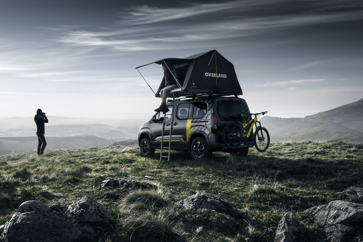 Peugeot brings the Rifter to life with concept 4x4 camper van