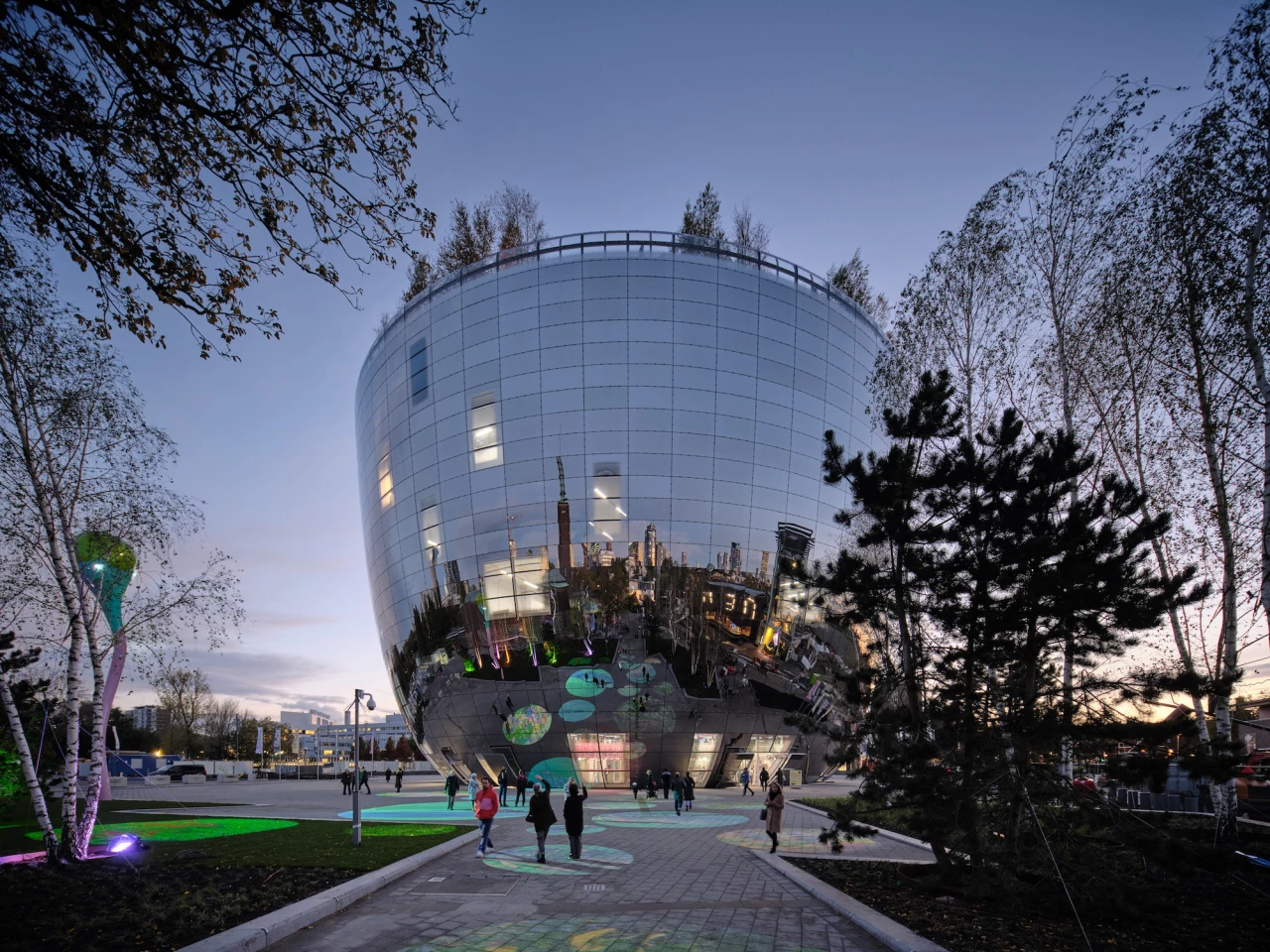 Depot Boijmans Van Beuningen was designed by MVRDV and is located in Rotterdam, Netherlands. The unusual building is billed as the world's first fully accessible art depot