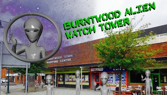 The Burntwood Alien Watch Tower aims to keep watching the skies
