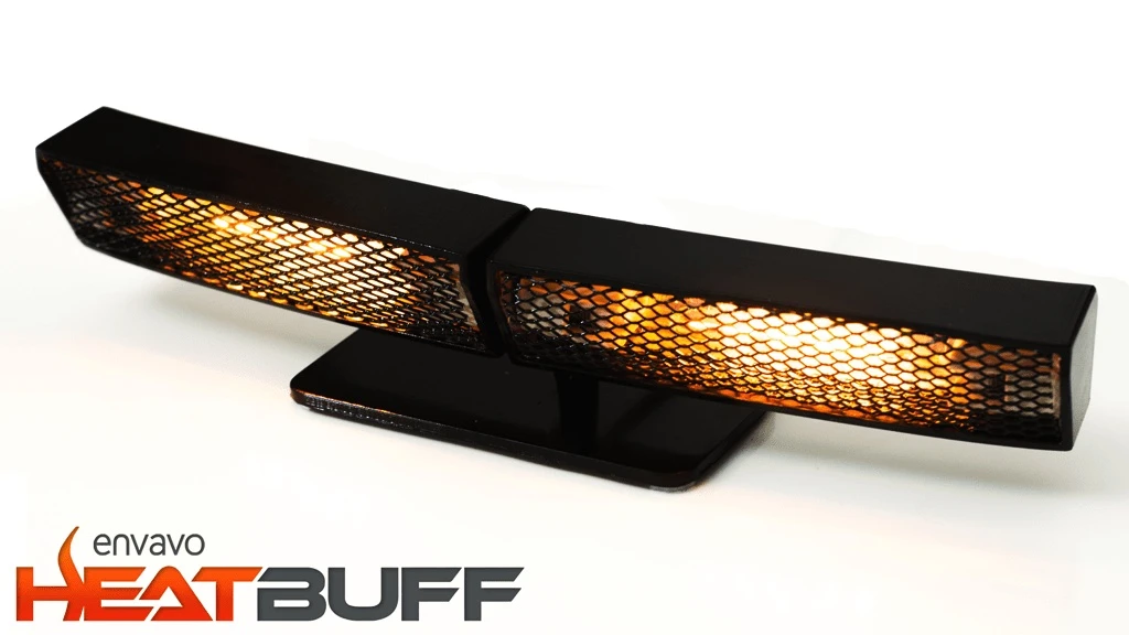 Envavo is currently seeking funding for the Heatbuff on Kickstarter, and has so far more than doubled its target