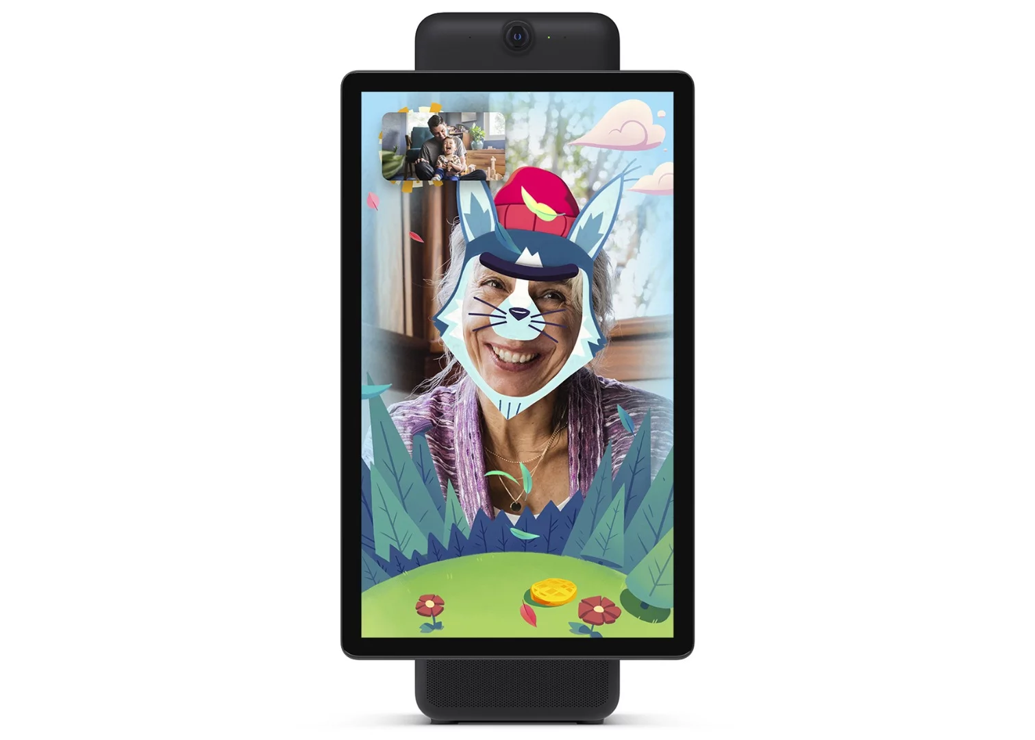 The Portal devices also have some augmented reality tricks