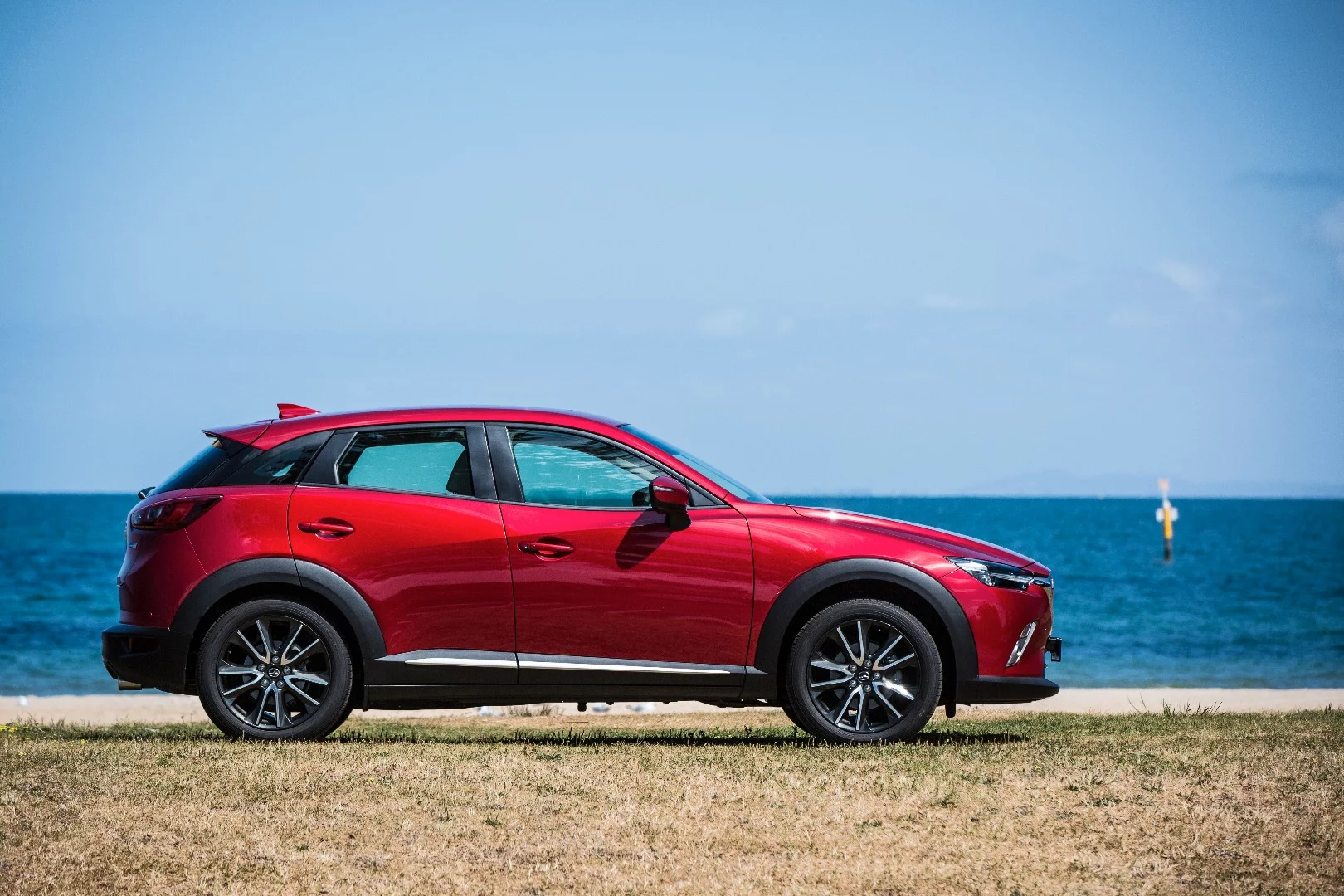 The CX-3 is good fun on the move, with a well-sorted chassis