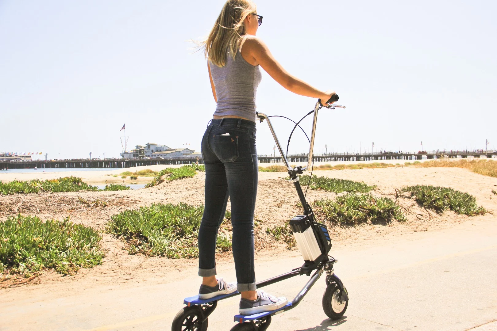 The Freedom provides personal mobility, fun and even cargo hauling