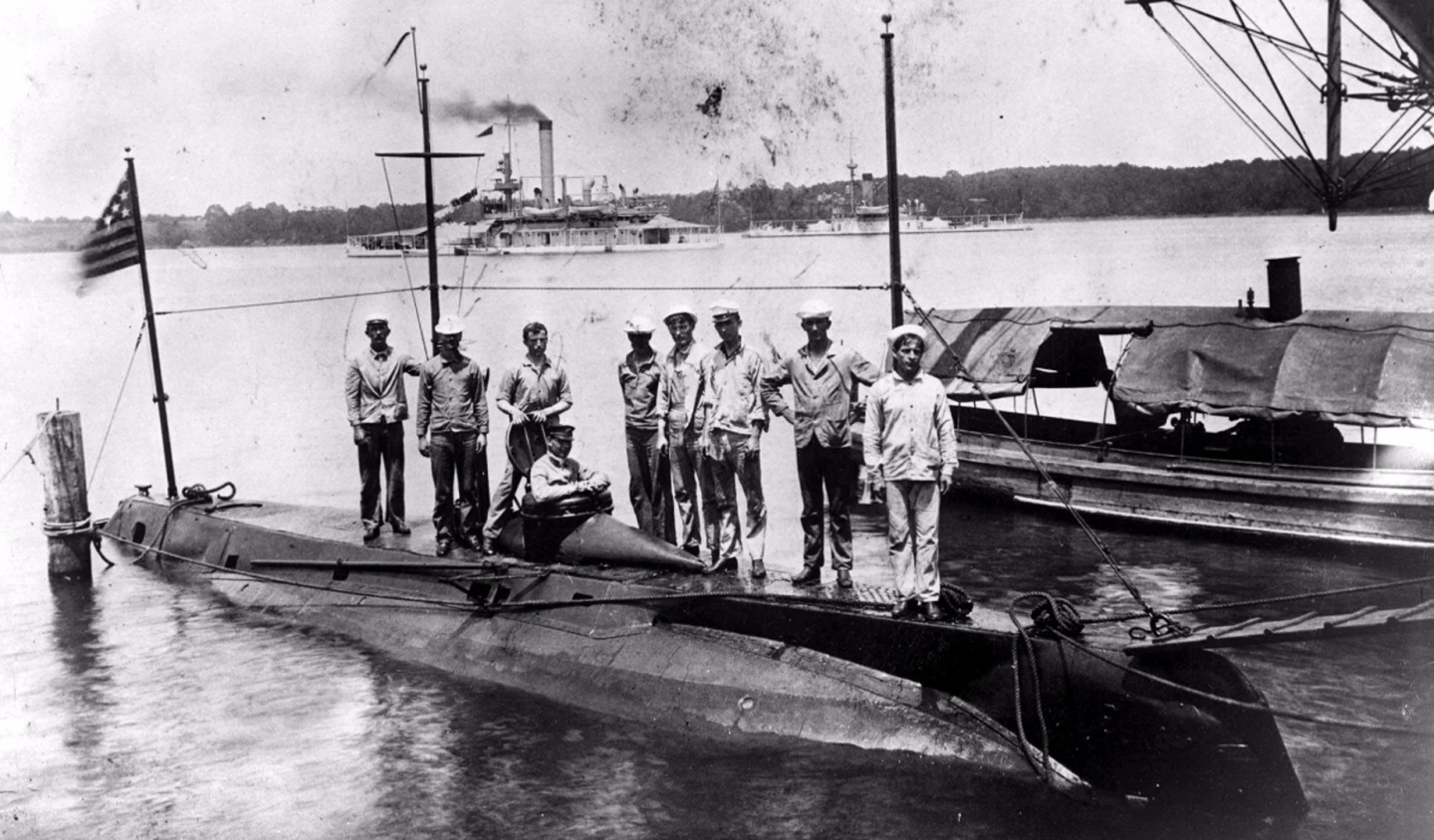 USS Holland, the first submarine in the US Navy