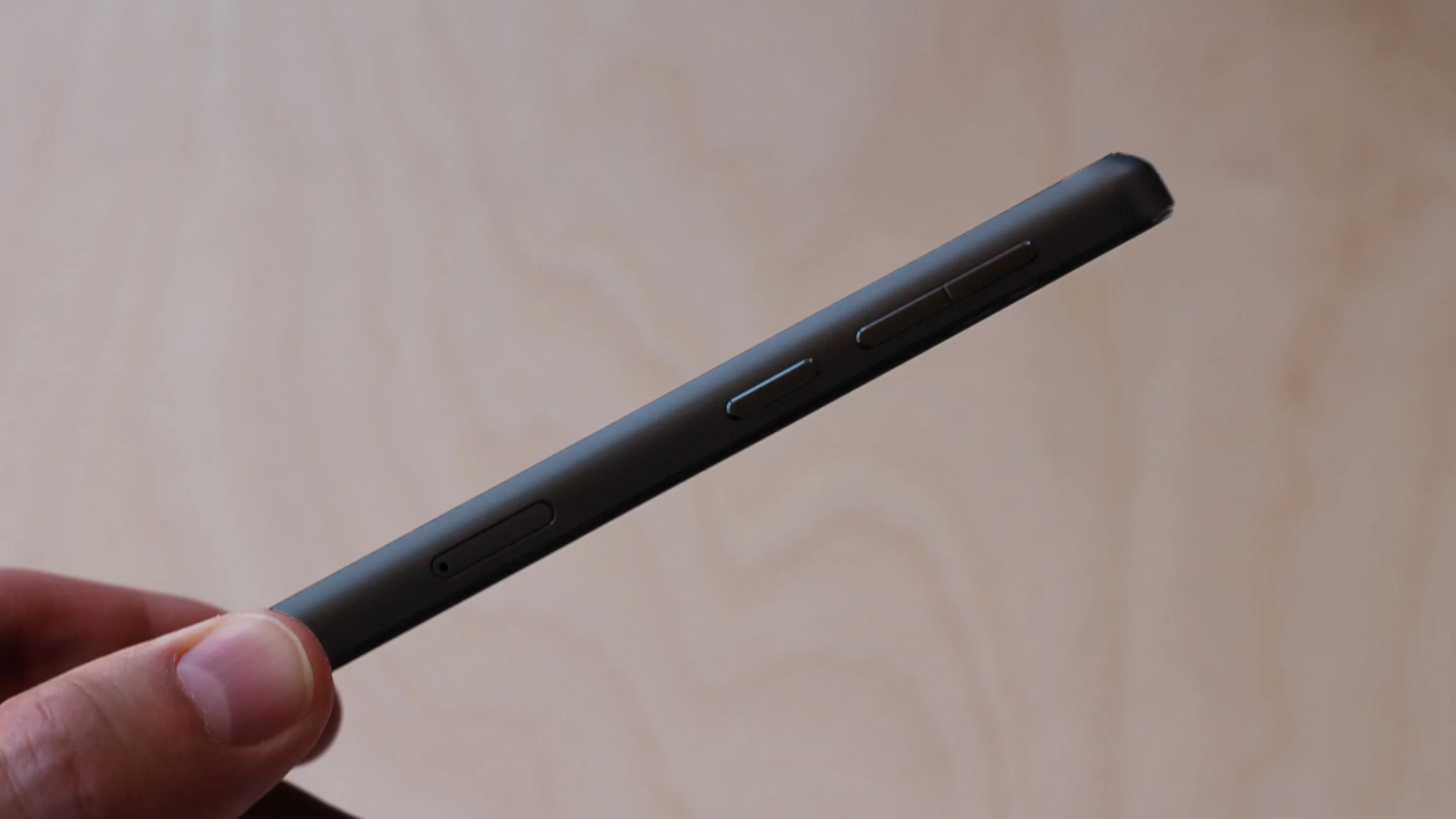 The Fire Phone is 8.9 mm (0.35-in) thick
