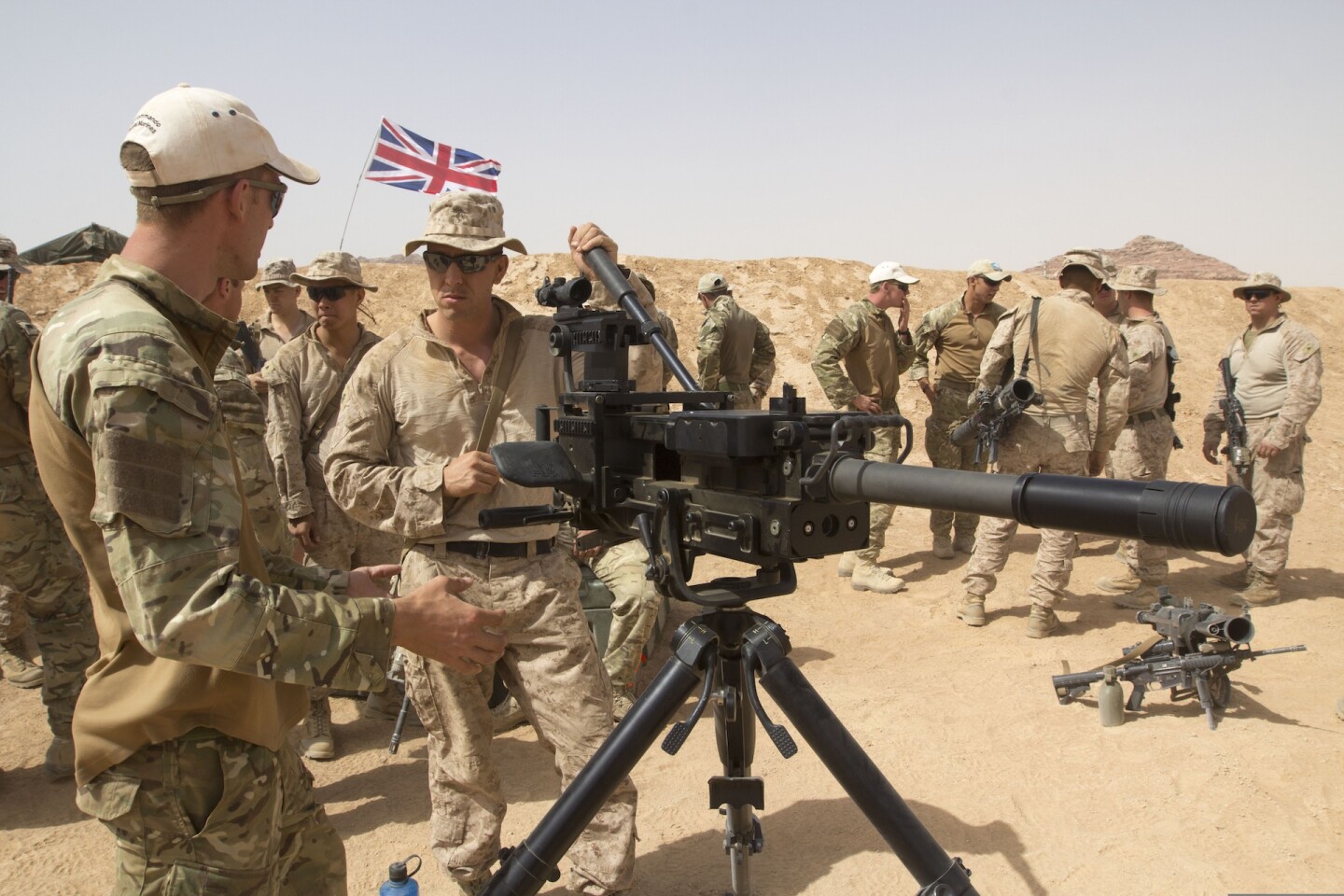 The SPARCS round is designed to fit any standard low-velocity 40 mm grenade launcher