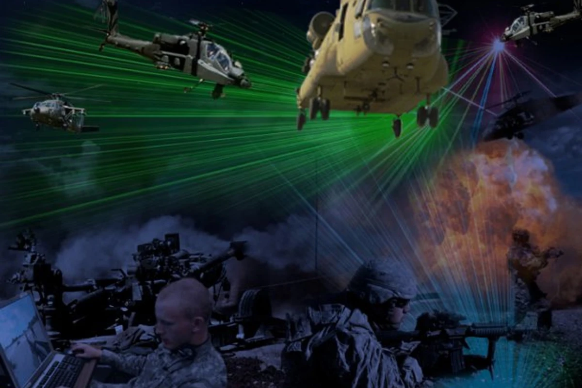 Artist's impression of the live synthetic simulation system (image: US Army/Peggy Frierson)