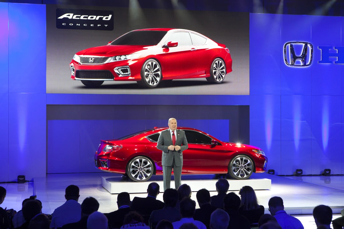 The Honda Accord Coupe Concept at NAIAS 2012