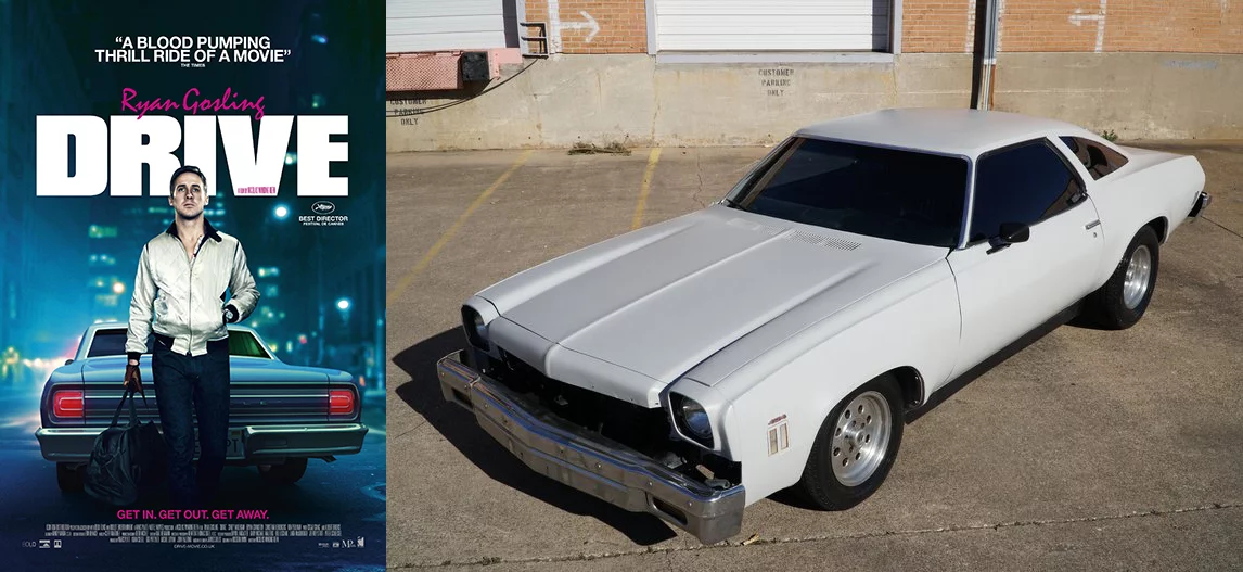 32| Ryan Gosling's Chevrolet Chevelle from Drive