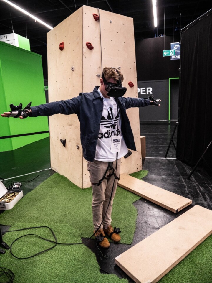 Striking a calibration pose with all the gear on