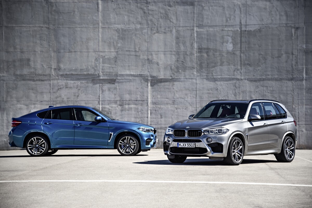 The new X5 M and X6 M are powered by a 4.4-liter, twin-turbocharged V8 engine