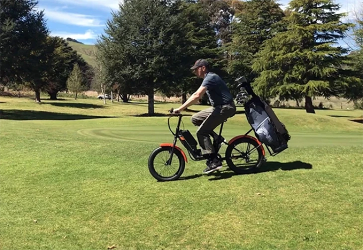The Golfer e-bike is currently the subject of a crowdfunding campaign on Indiegogo
