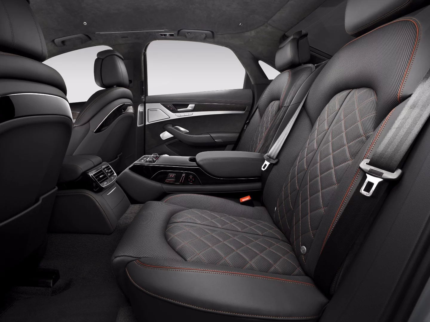 The new Audi S8 plus has Alcantara seats