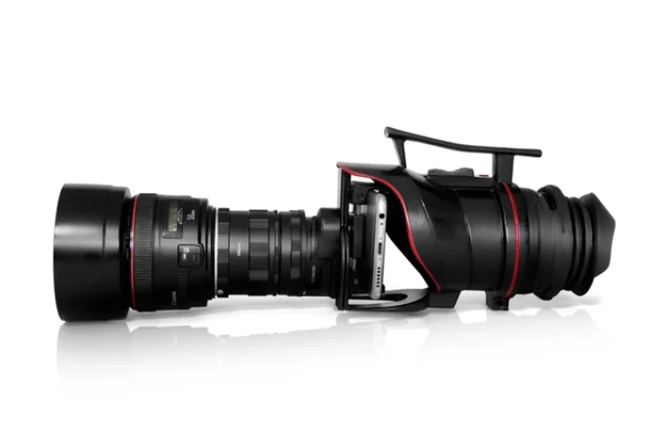 IndieVice takes your smartphone, and gives it a pro-level lens and viewfinder