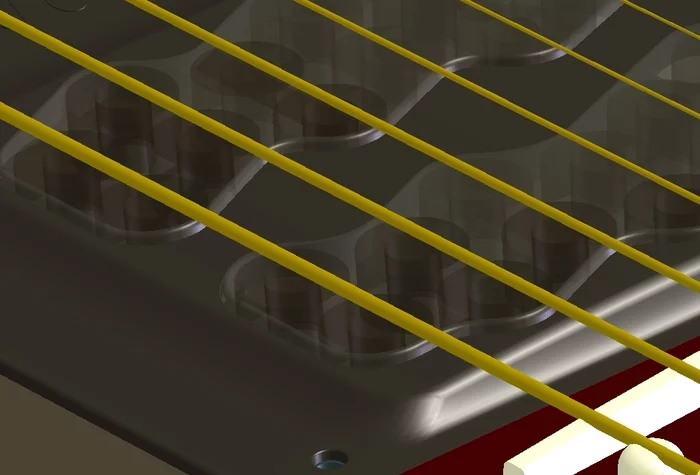 The Vo-96 expands the sonic capabilities of an acoustic guitar by augmenting and controlling the vibration of guitar strings