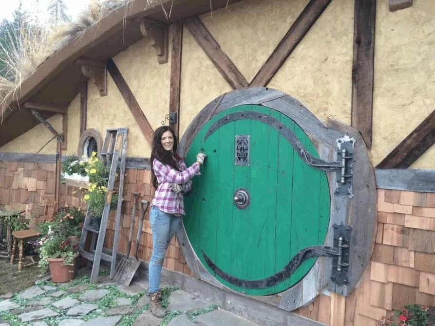 Kristy Wolfe's hobbit home micro-community is available to rent