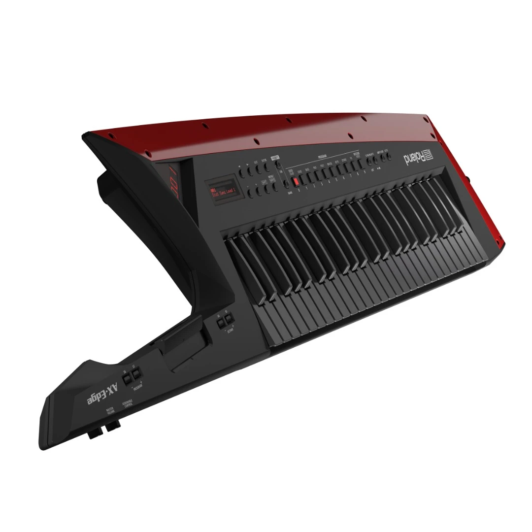 The AX-Edge's keyboard has 49 full-size keys with velocity and aftertouch