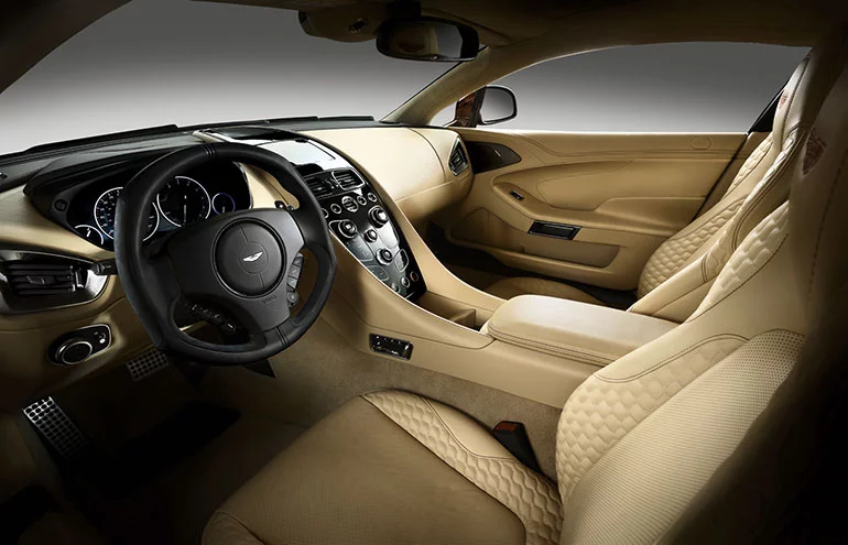 2013 Aston Martin Vanquish interior