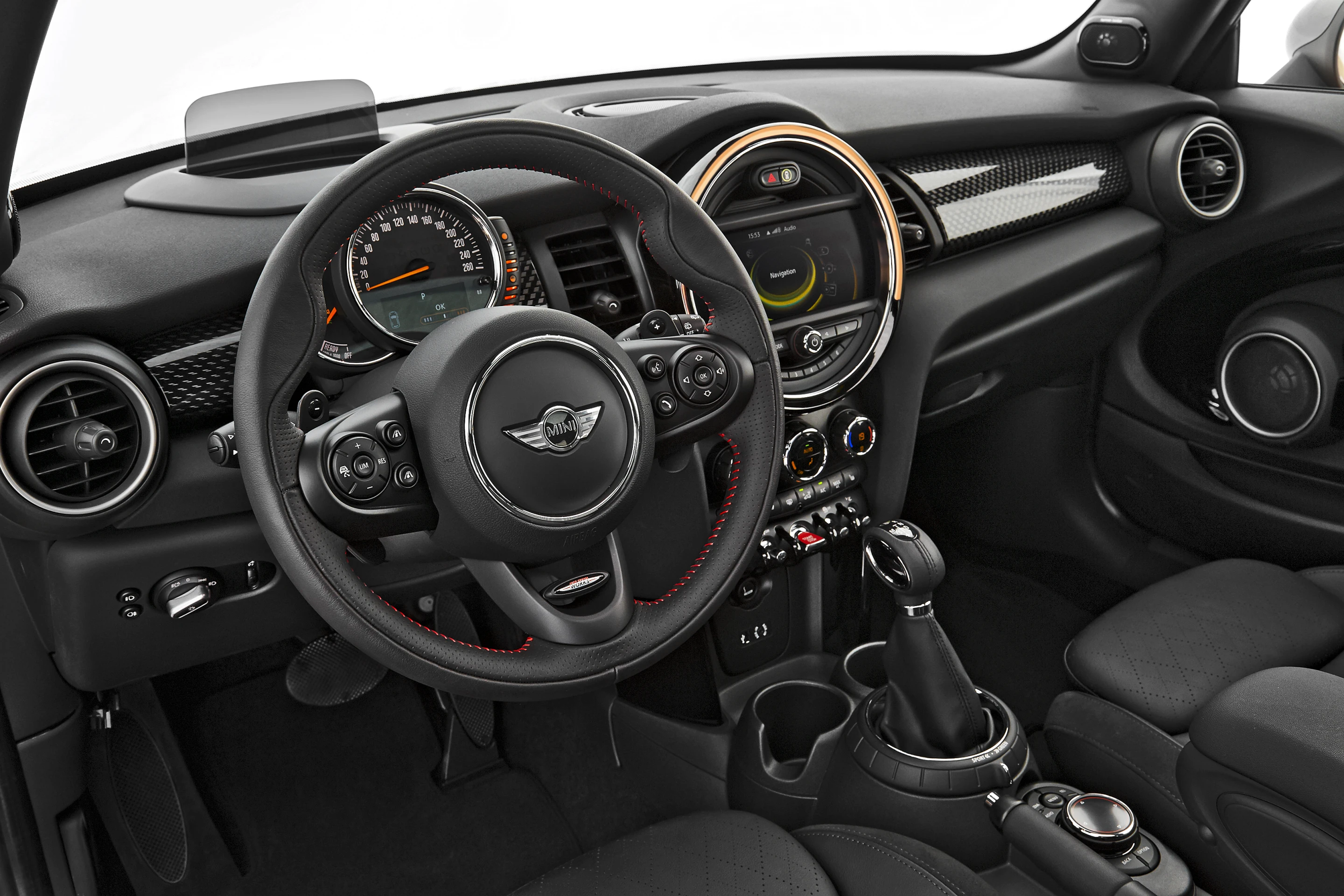 The new Mini Cooper S dashboard