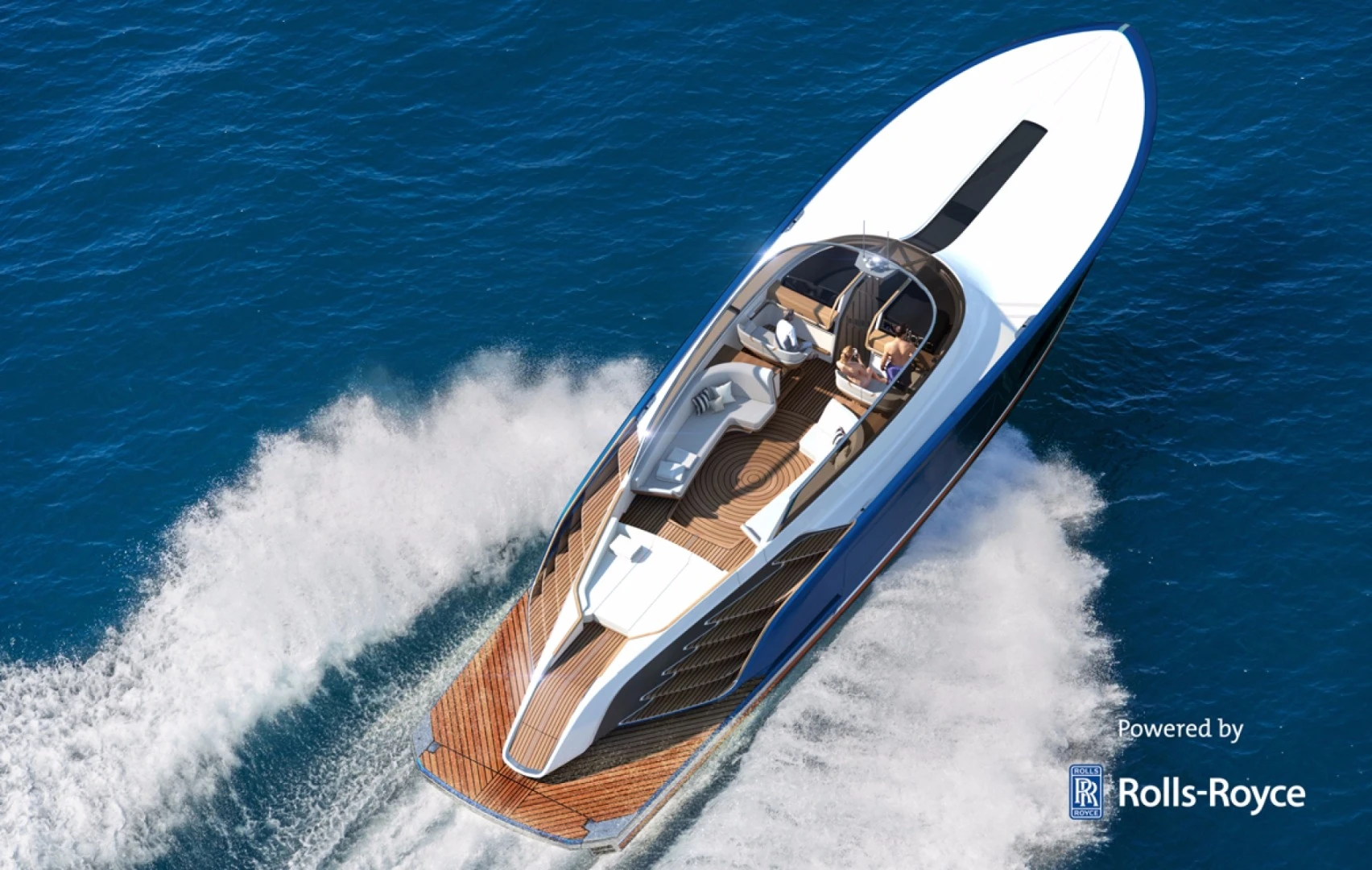 The Aeroboat S6 has a teardrop cockpit
